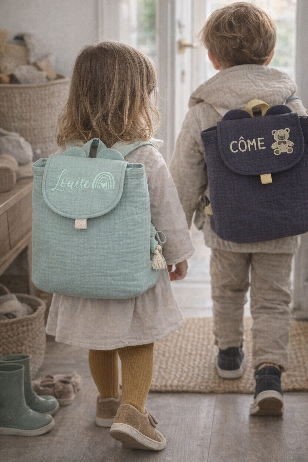 Sac à dos enfant personnalisable "PRENOM"