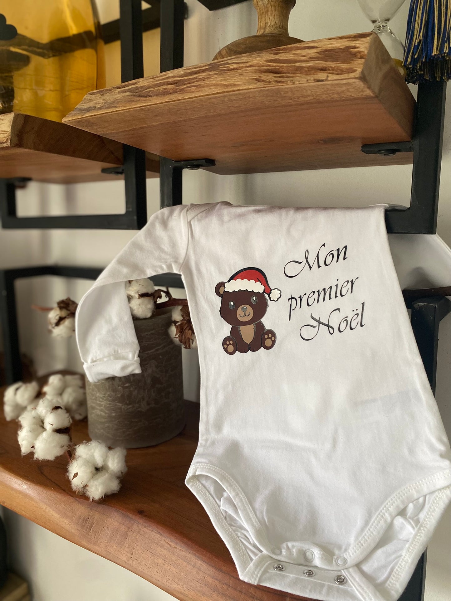 Body “Mon Premier Noël - Ourson”