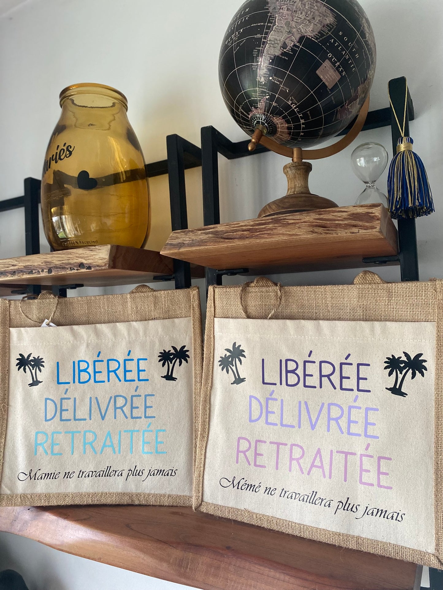 Sac personnalisé - Libérée - Délivrée - Retraitée