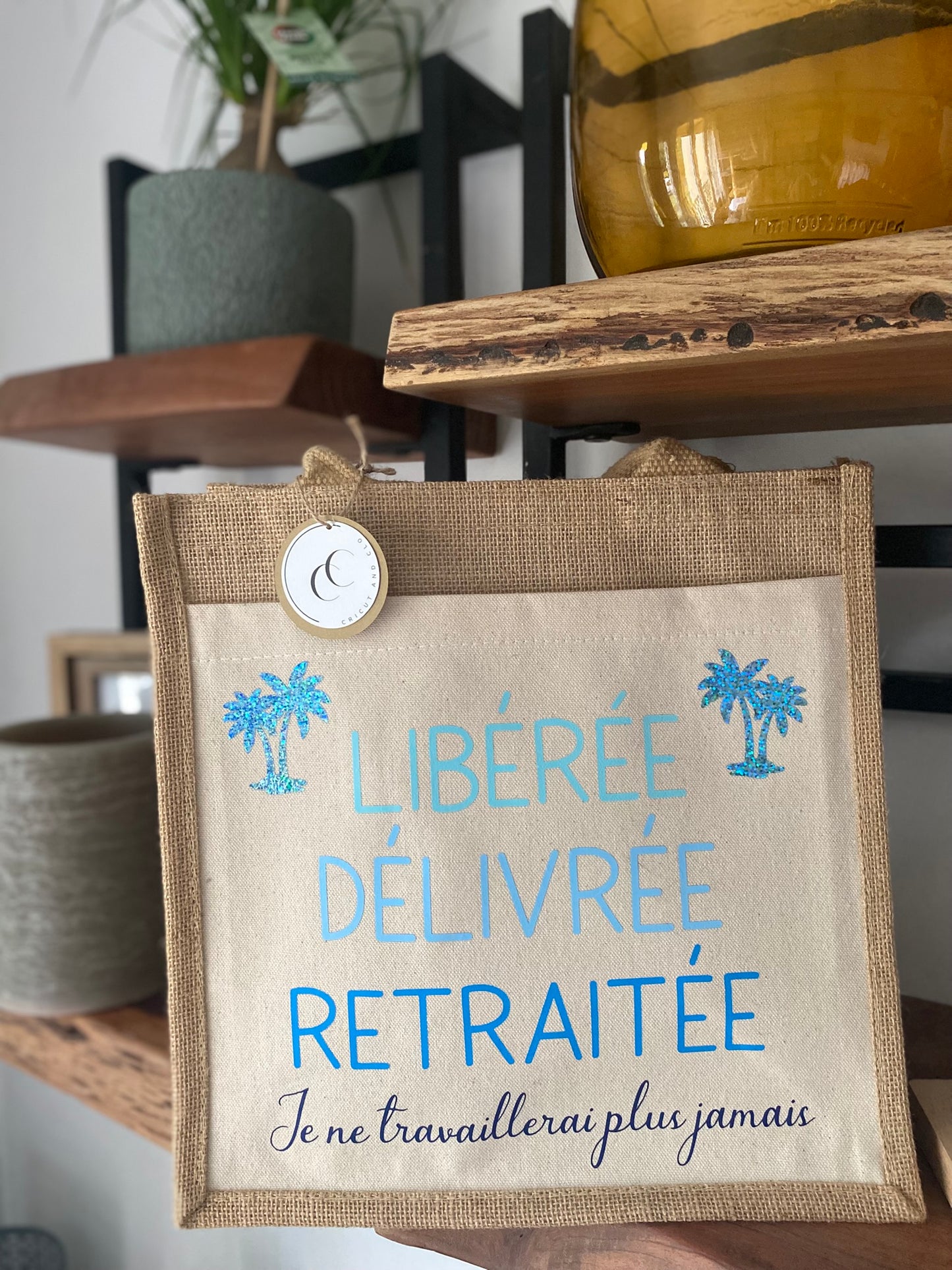 Sac personnalisé - Libérée - Délivrée - Retraitée