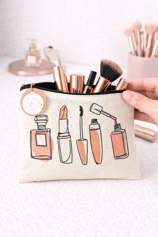 Pochette personnalisable "Beauty Line Art"
