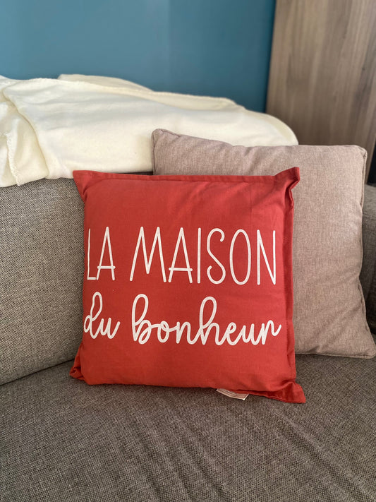 Coussin - La maison du bonheur