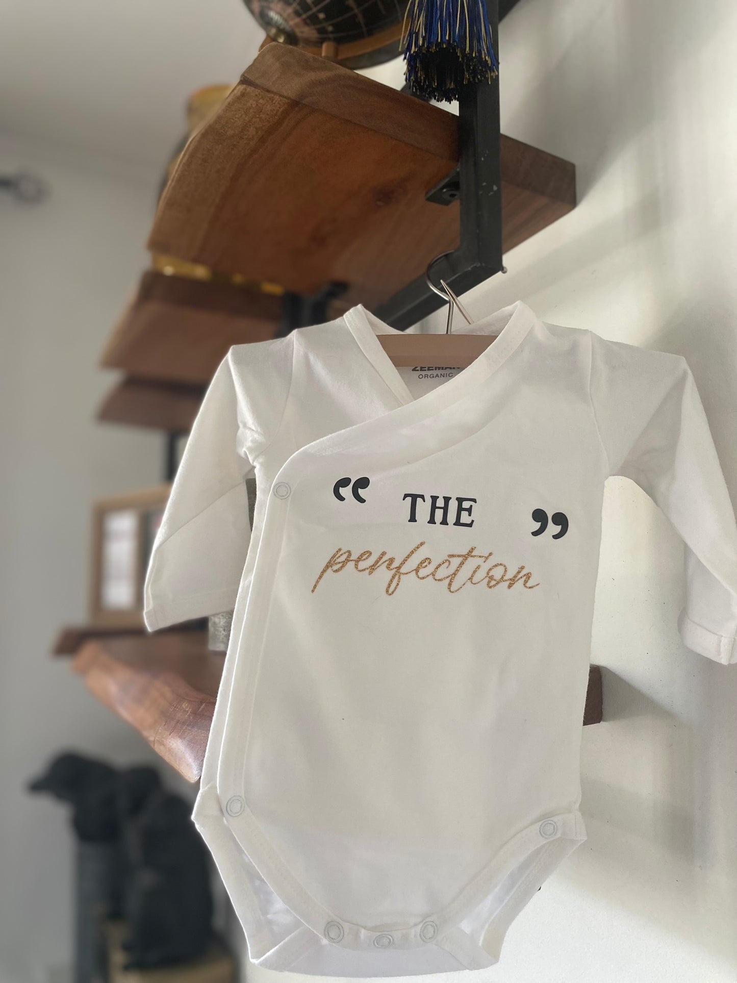 Body bébé personnalisé “The perfection"