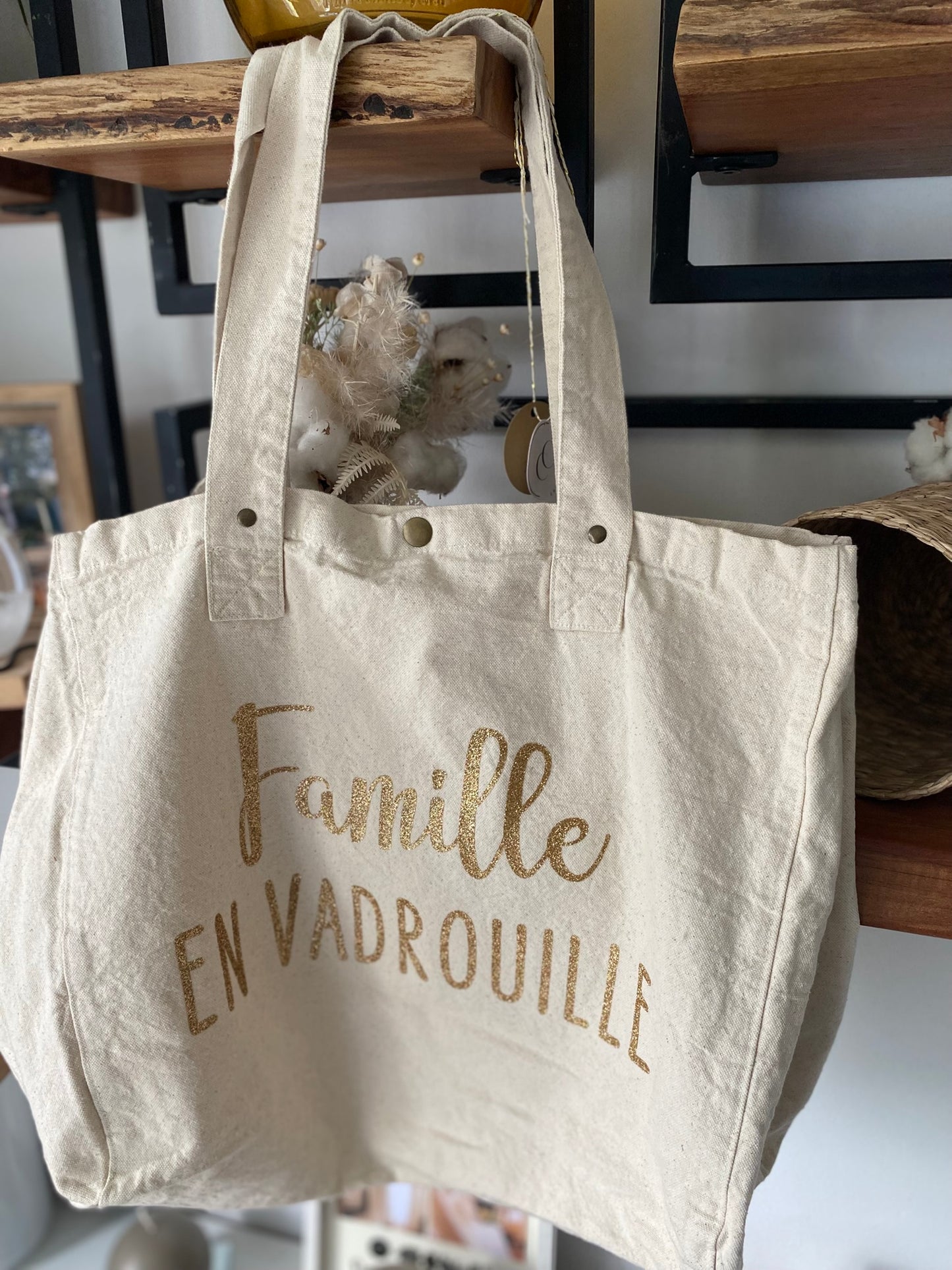 Sac personnalisable "Famille en Vadrouille"