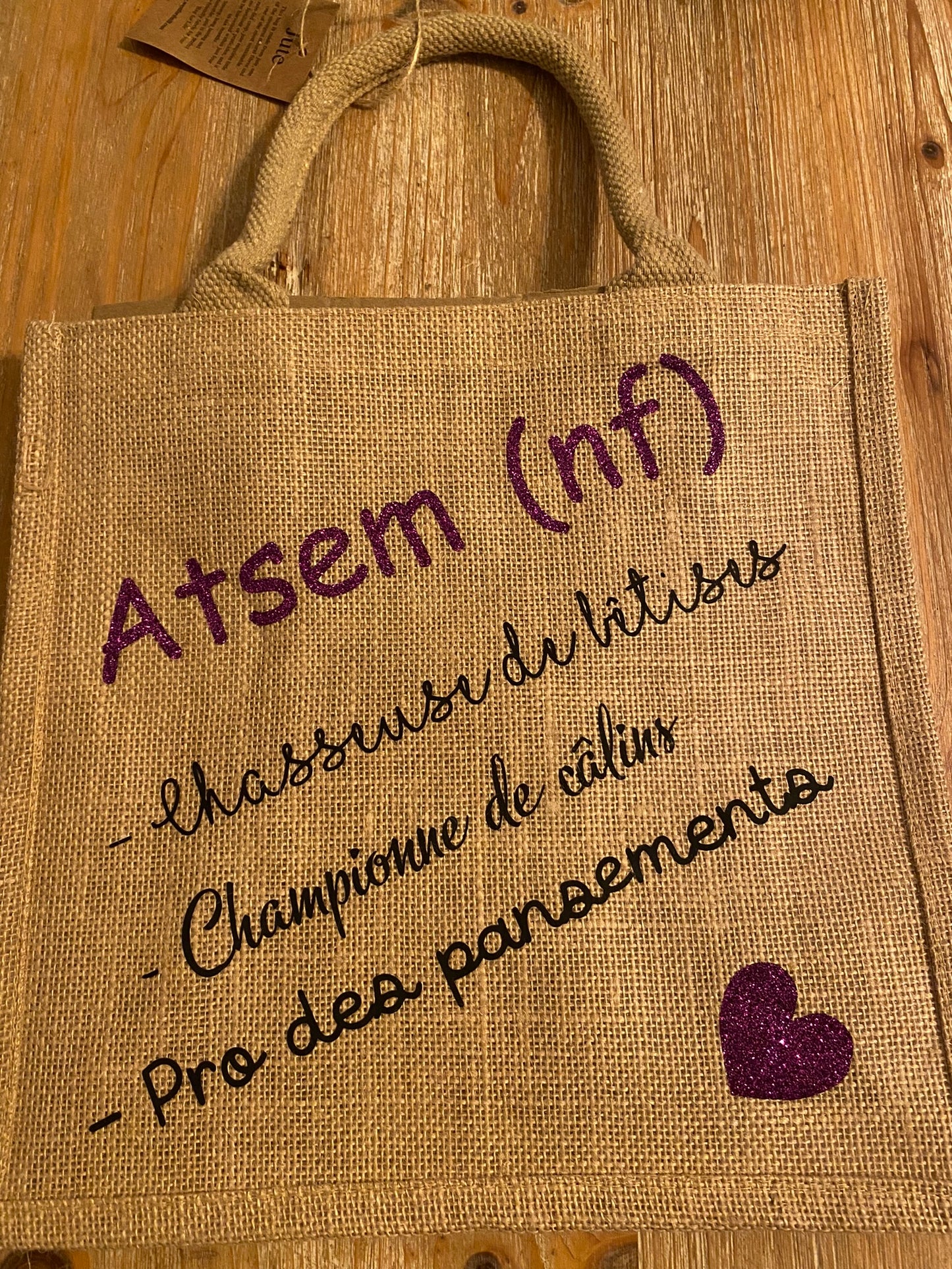 Sac personnalisé - ATSEM (nf)