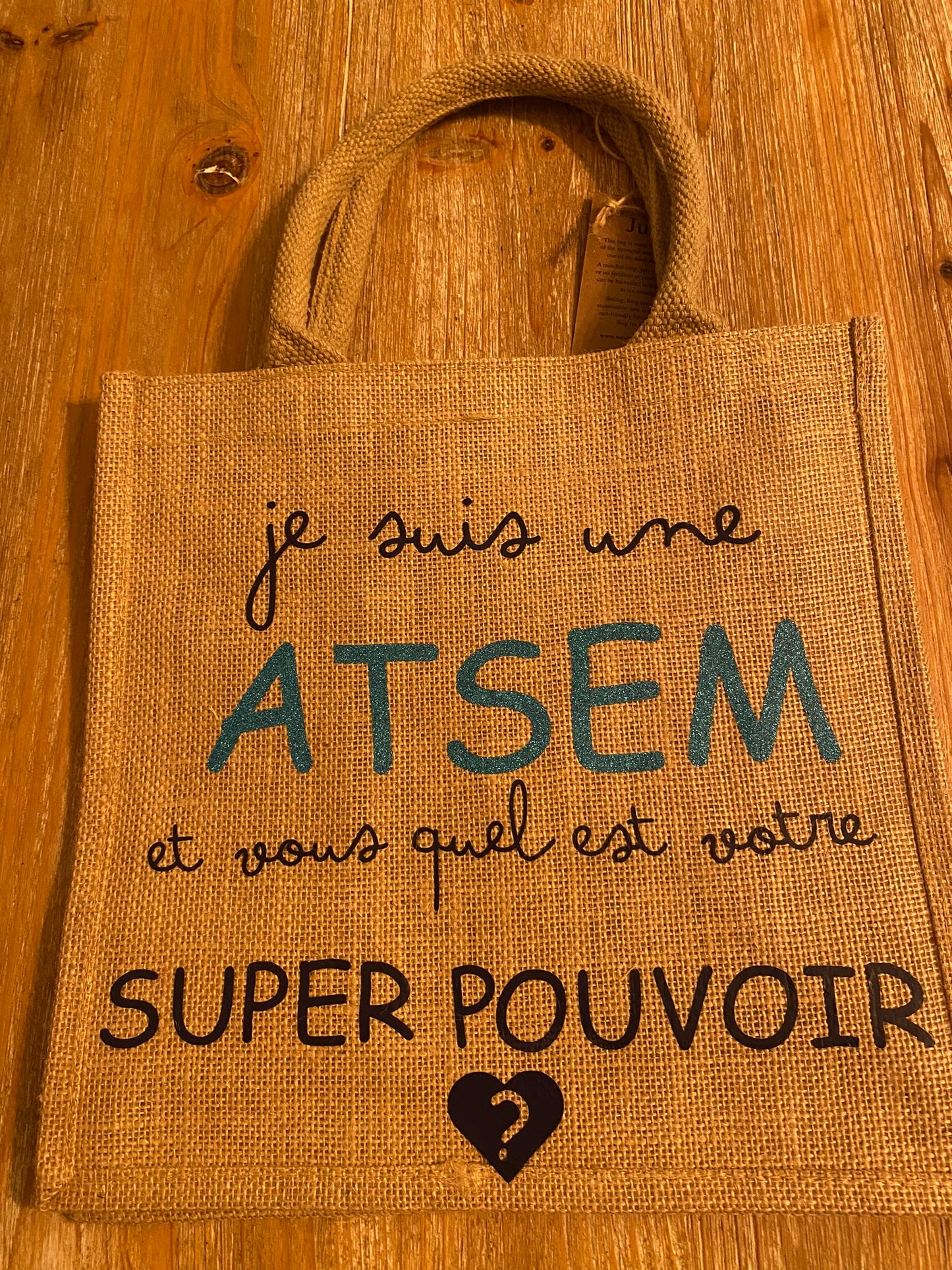 Sac personnalisé - Pouvoir d'une ATSEM