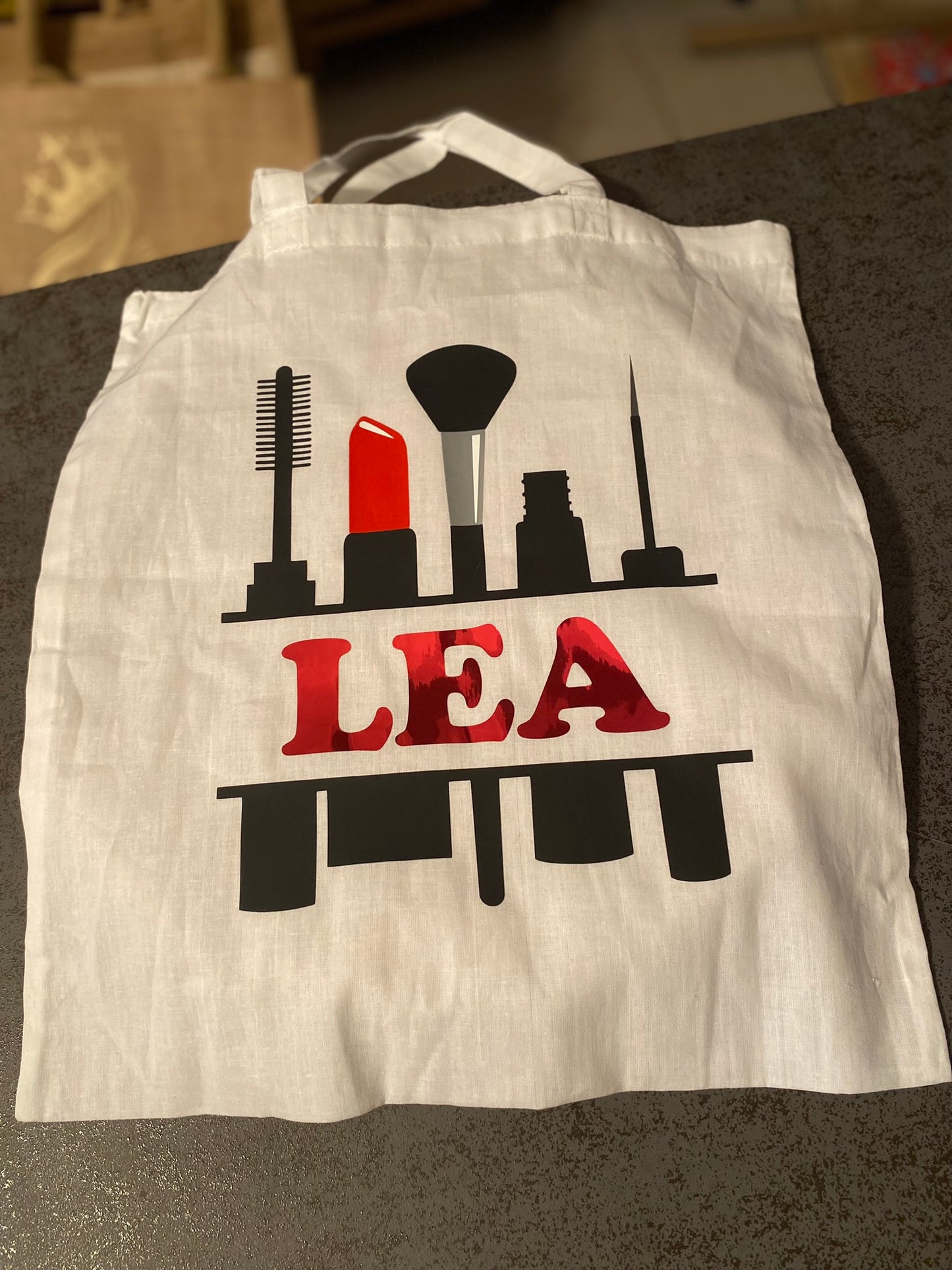 Tote Bag Personnalisé Maquillage