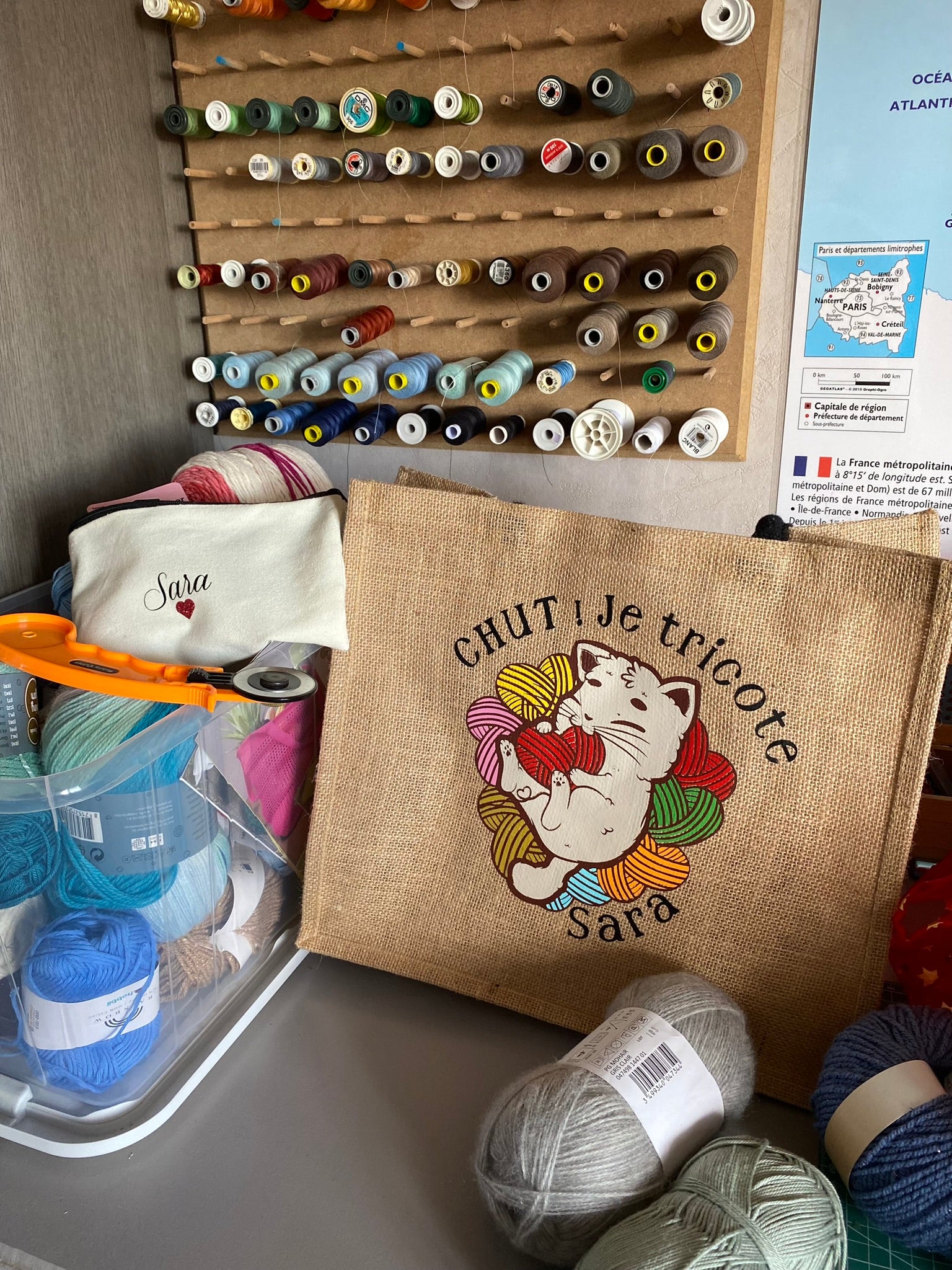 Noël Sac De Toile Grand Sac En Toile Avec Cordon De Serrage DIY Sac En