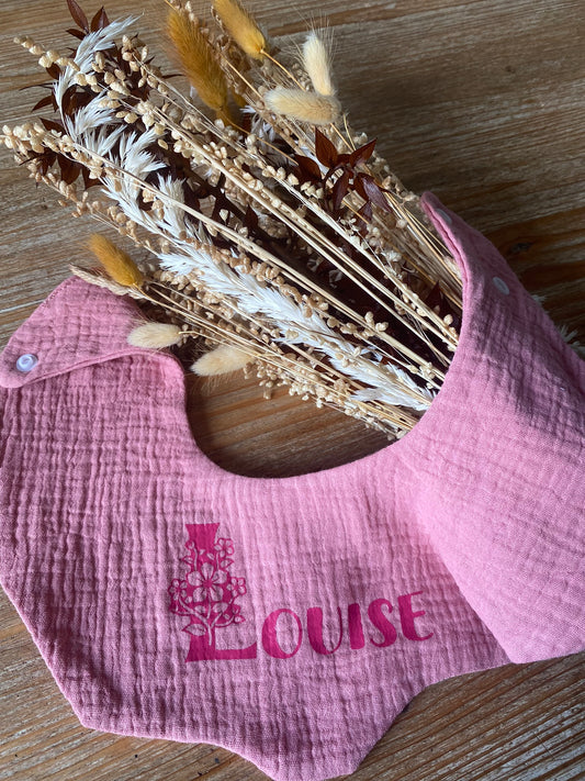 Bavoir personnalisable "PRENOM"