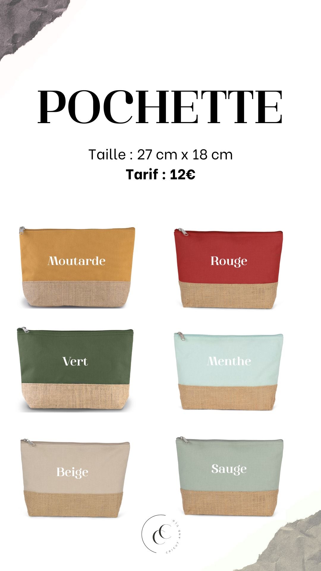 Pochette Mamie d’Amour – Cadeau Fête des Grands-Mères Original et Émotion