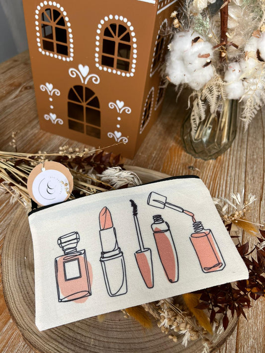 Pochette personnalisable "“Beauty Line Art"